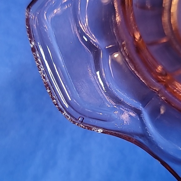 0778. Anchor Hocking ~ Pink Mayfair ~ Open Rose ~ Depression Glass ~ RARE - Picture 12 of 13